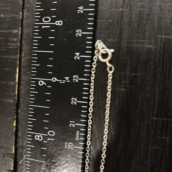 FINE SILVER PLATED "THE WORLD NEEDS YOUR BEAUTIFUL light" Pave PENDANT Necklace - Picture 5 of 5